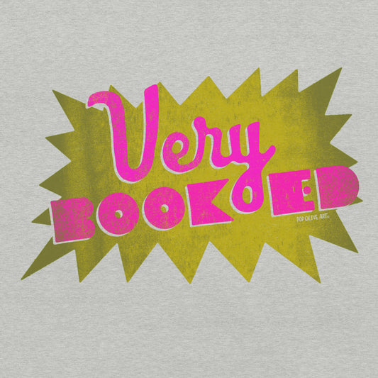 VERY BOOKED (Grey) — Unisex T-shirt