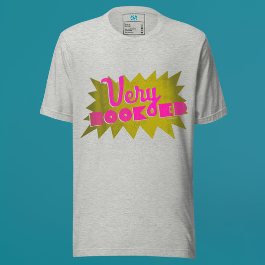VERY BOOKED (Grey) — Unisex T-shirt