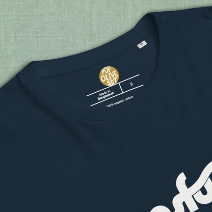 SMUGASFUCK  (Navy Blue) – Unisex Organic Cotton T-Shirt