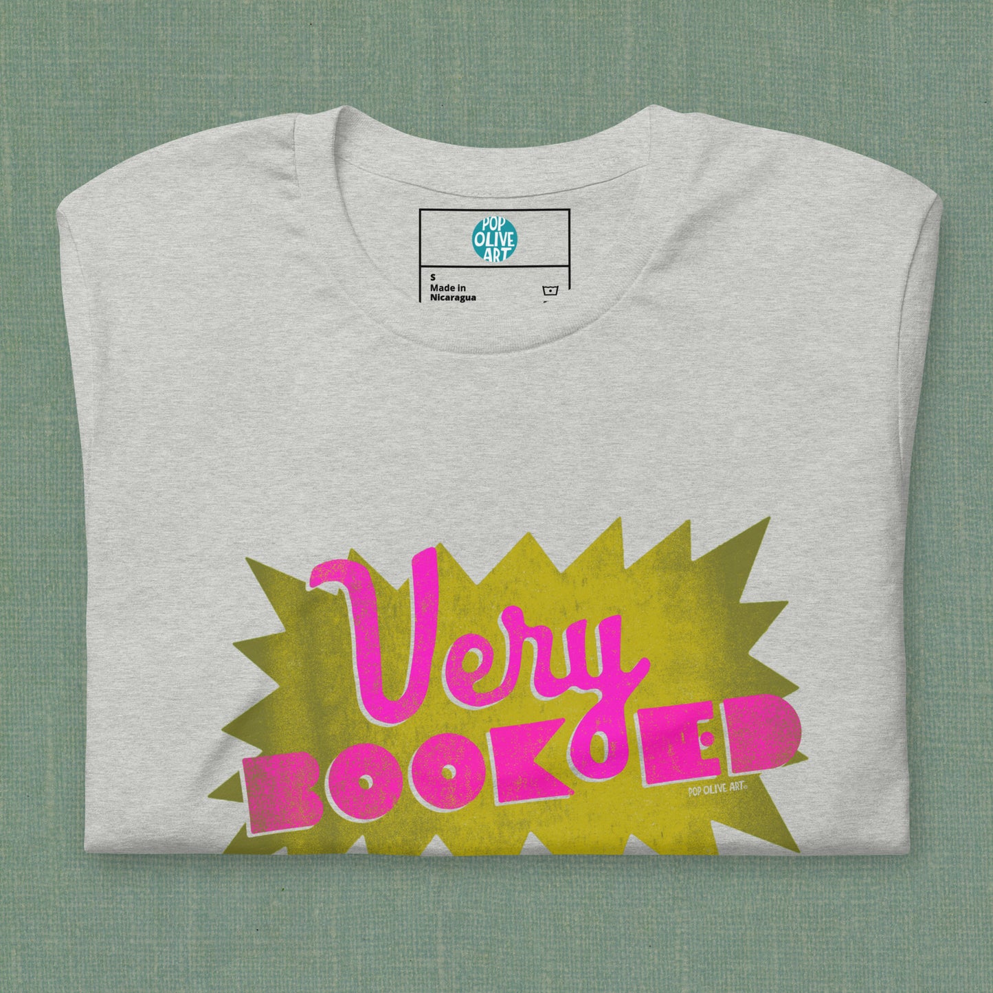VERY BOOKED (Grey) — Unisex T-shirt