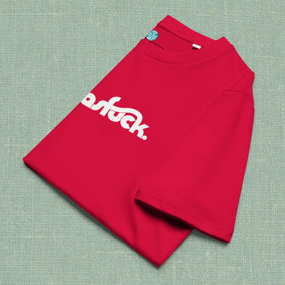 SMUGASFUCK (Red) – Unisex Organic Cotton T-Shirt