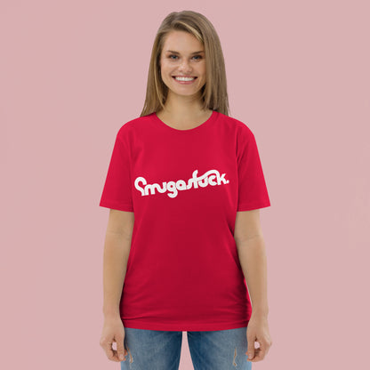 SMUGASFUCK (Red) – Unisex Organic Cotton T-Shirt