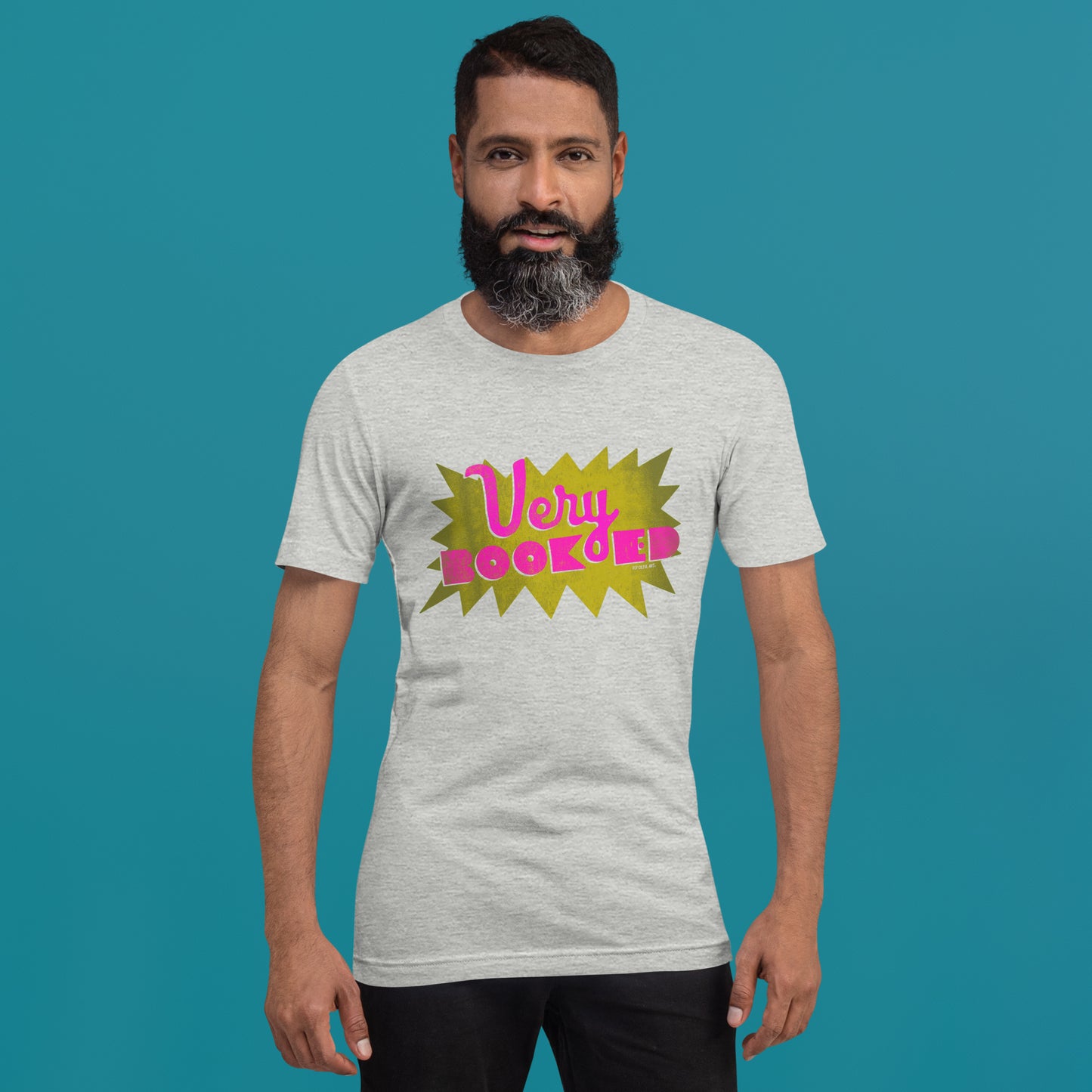 VERY BOOKED (Grey) — Unisex T-shirt