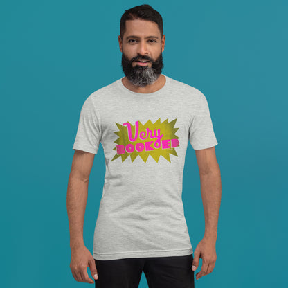 VERY BOOKED (Grey) — Unisex T-shirt