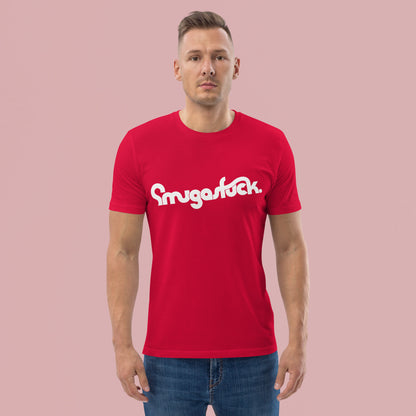SMUGASFUCK (Red) – Unisex Organic Cotton T-Shirt